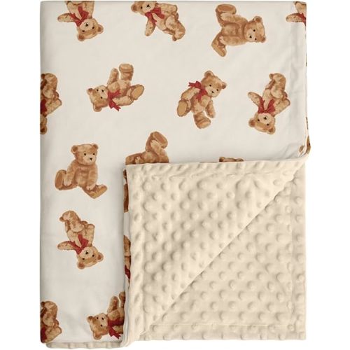 Fleece Baby Blankets for Girls & Boys, Infant Toddler Blanket