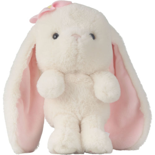 Aurora World Long-Eared Lily Plush Bunny, 7 in
