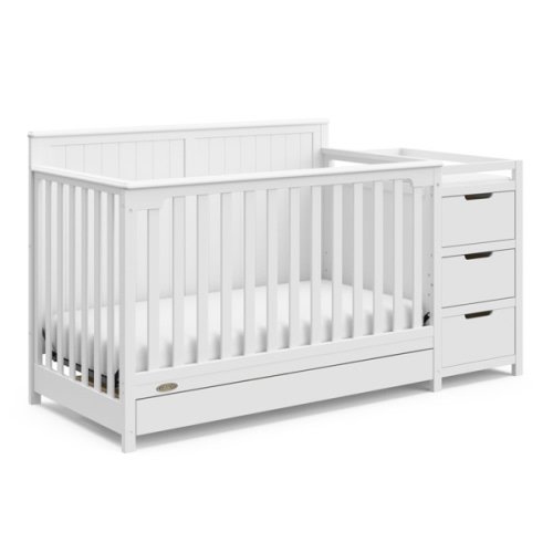 Graco Hadley 5-in-1 Convertible Crib and Changer