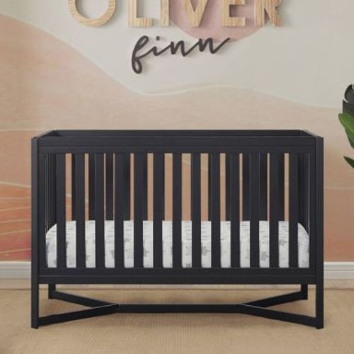 Delta Children Tribeca 4-in-1 Baby Convertible Crib - Midnight Gray