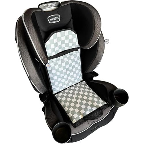 Car Seat Cooler Washable Insulated Ice Pack Infant Car Seat Cooling Cushion Mat for Hot Weather Multifunctional Baby Cooling Pad for Car Seat and Strollers (Ice Packs Included)