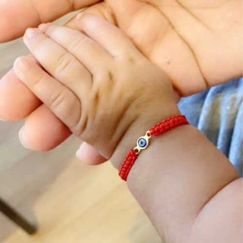 SALE! Evil Eye Red Bracelet Gold filled, Waterproof, Handmade for Women Kids Babies, Protective Jewelry you'll Love