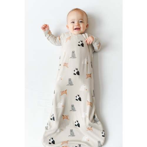 Sleep Bag in Fluffy Cat 0.5