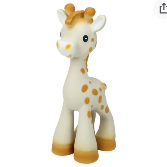 Jackie the Giraffe Natural Rubber Teether