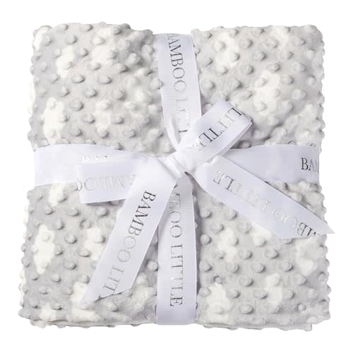 Ultra-Soft Baby Blanket - Lightweight & Breathable, Neutral Newborn Designs, Cloud Baby Crib, Infant, Toddler - 47"x47" Large