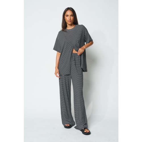 Wrap Panel Breastfeeding Friendly Tee - Stripe – Apéro Label