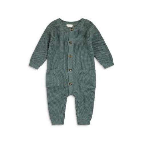 Boys' Pointelle Knit Coveralls - Baby
