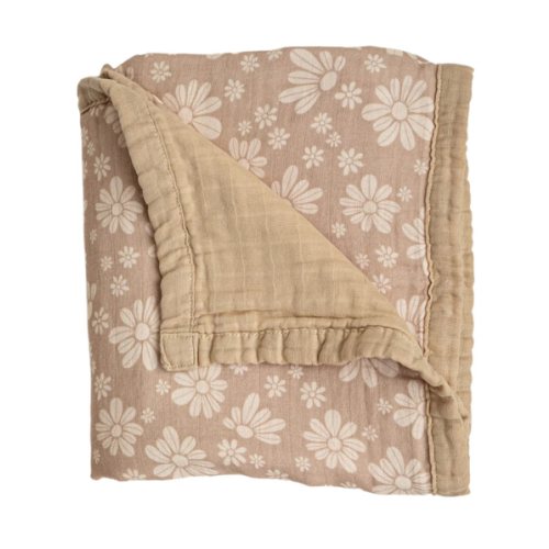 Retro Floral | Reversible Muslin Quilt – Brixton.Phoenix