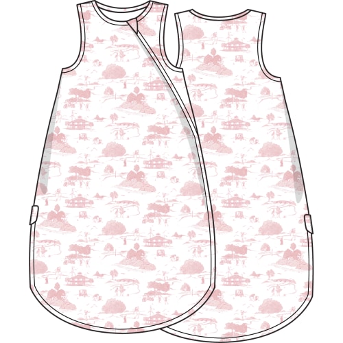 Golf Toile Pink - Sleep Bag – Apple Blossom Baby And Decor