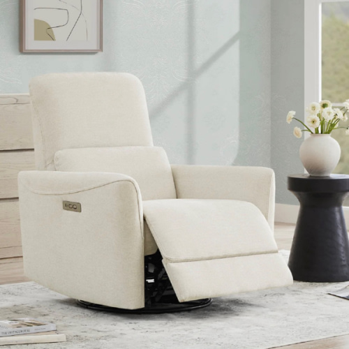 Tracee Power Swivel Nursery Glider Recliner
