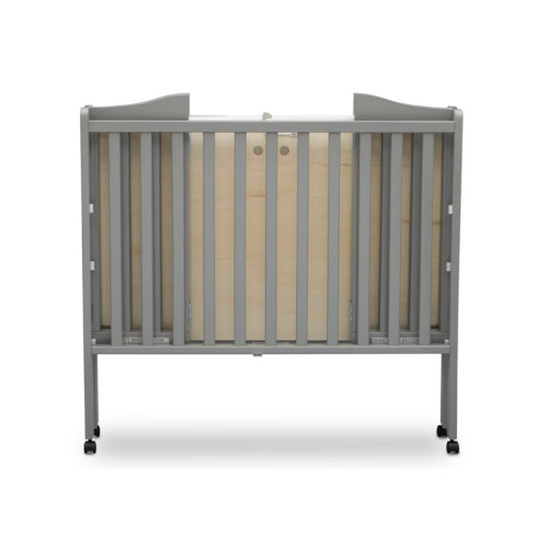 Delta Children Folding Mini Portable Crib with Mattress