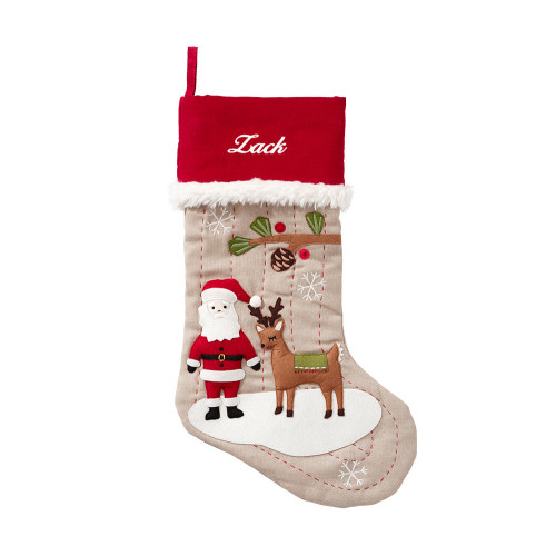 Woodland Christmas Stocking Collection