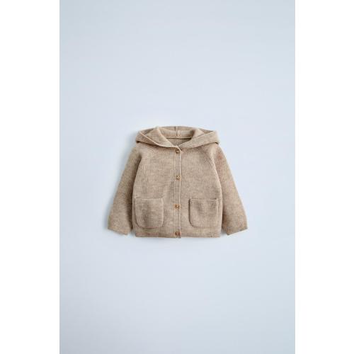WOOL AND CASHMERE BLEND SWEATER - Tan marl | ZARA United States