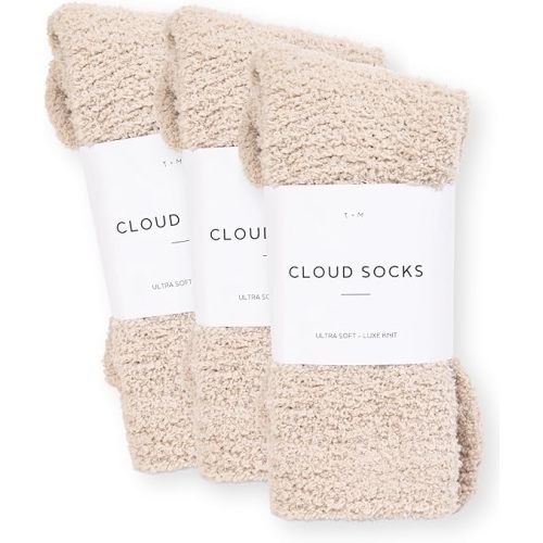 Unboxme Gifts Warm & Cozy Ultra-Luxe Cloud Sock for Women & Men - Super Soft Luxurious Fabric Sleep Socks