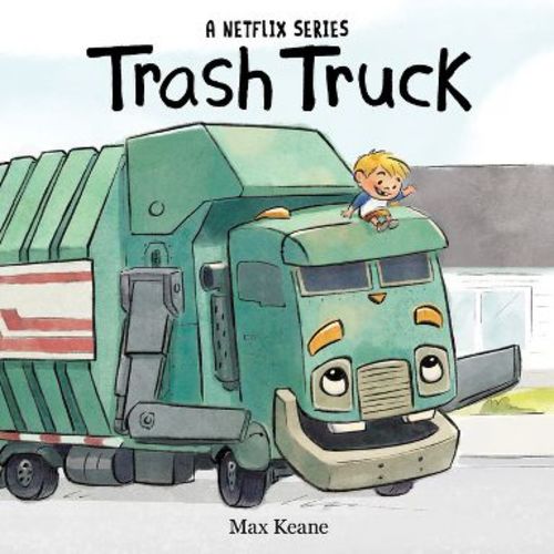 Trash Truck Board Book - by Max Keane