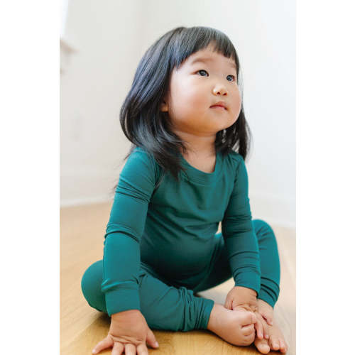 PJ Set in Pine - size 3-6M