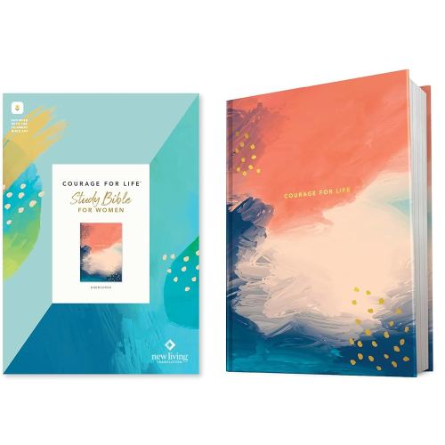 NLT Courage For Life Study Bible for Women, Filament Enabled (Hardcover)