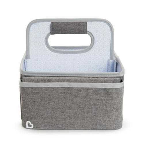 Munchkin® Portable Infant Diaper Caddy Organizer, Gray, Unisex
