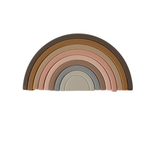 Rainbow Teether Stacker - Neutral