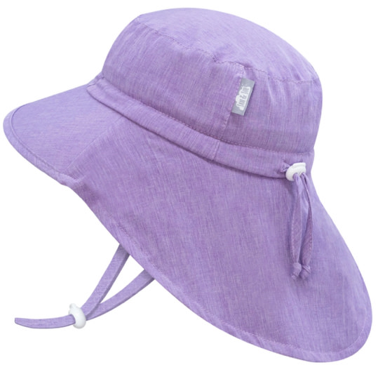 Kids Water Repellent Xplorer Hats | Purple | Jan & Jul