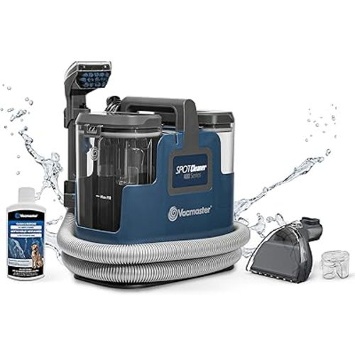 Vacmaster SCB301 400 Series Portable Carpet & Upholstery Spot Cleaner Machine, 15Kpa Power Suction with Versatile Tools for Pets, Area Rugs and Couches