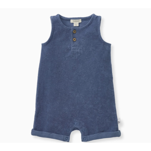 Organic Cotton Terry Romper - Underwater – Burt's Bees Baby
