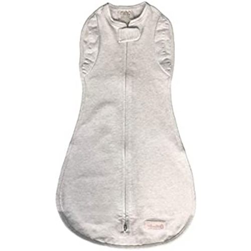 Woombie Convertible Baby Swaddling Blanket I Swaddle Converts to Arms-Free Wearable Blanket for Babies Up to 3 Months, Free Bird, 5-13 lbs