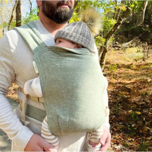 Green Baby Carrier | Ergonomic Soft Structured Carrier