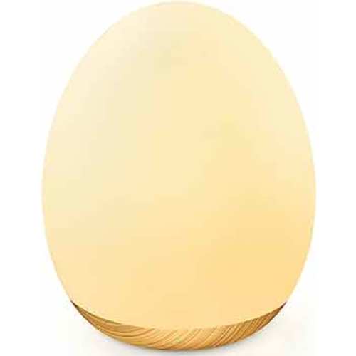 MediAcous Night Lights for Kids Room, Baby Night Light with 7 Colors Changing & Dimming Function, Rechargeable Kids Night Light with 1 Hour Timer & Touch Control, Up to 100H, Wood Grain