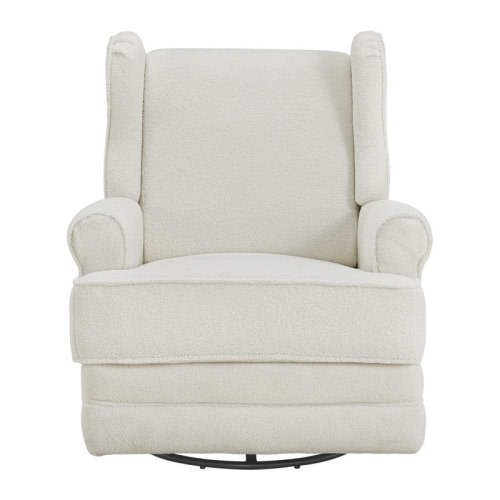 Oxford Baby Teegan Manual Upholstered Glider Recliner Rocking Chair Swivel for Nursery & Living Room & Reviews | Wayfair