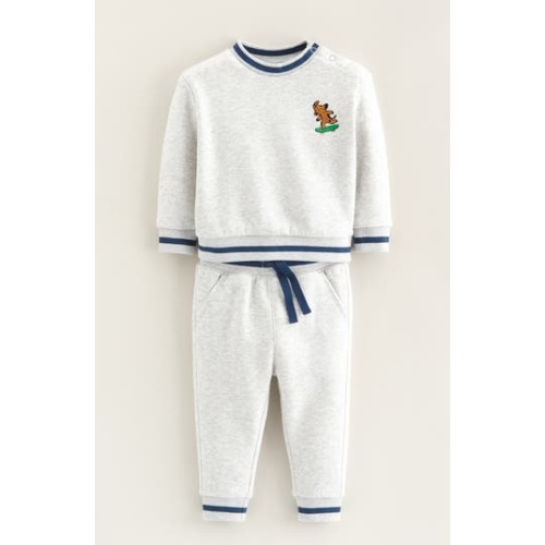 Embroidered Sweatshirt & Joggers Set, 6M