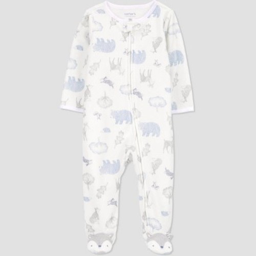 Carter's Just One You® Baby Forest Sleep N' Play - Cream Newborn