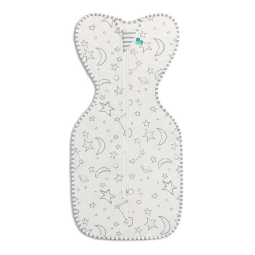 Love to Dream Swaddle UP, Silky-Lux 1.0 TOG, Super Soft, Luxurious 100% Viscose from Bamboo, Allow Baby to Sleep in Their Preferred Arms Up Position, Snug Fit Calms Moro Reflex, Cream, 13-19lbs