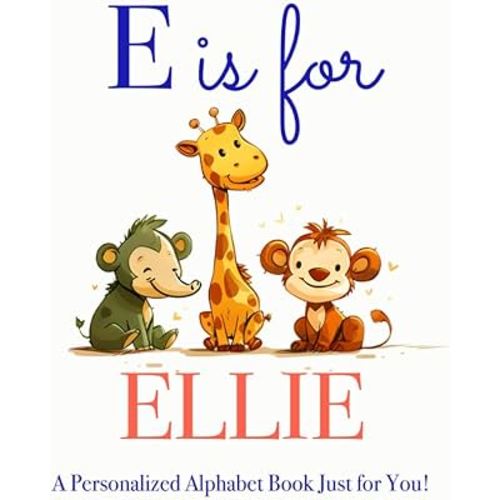 E is for Ellie: A Personalized Alphabet Book Just for You!