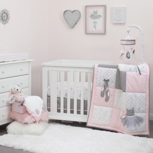 Harriet Bee 4 Piece Comforter Sets, Crib Bed