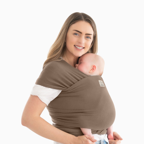KeaBabies Wrap Carrier - Saddle Brown