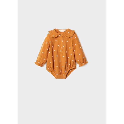 Print cotton one-piece suit -  Women | Mango USA