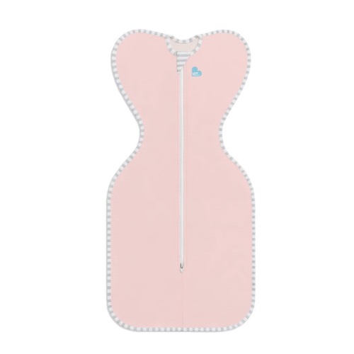 Love to Dream Swaddle Up Sleep Sack- Cotton 1.0 TOG - Gray - NB: Sleeveless, Two-Way Zipper, Ease of Dressing
