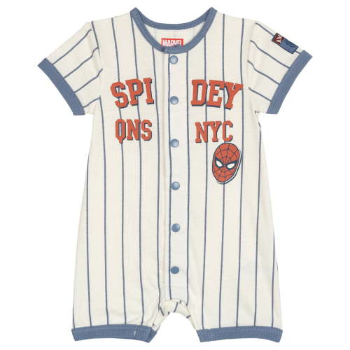 Marvel Spider-Man Baseball Jersey Athletic Romper Newborn to Toddler