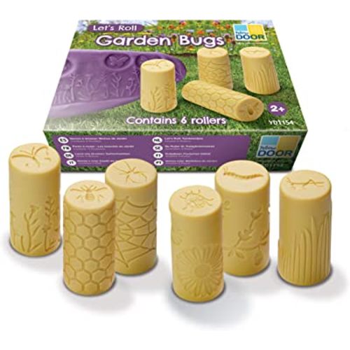 Yellow Door Let's Roll,Garden Bugs, Set of 6