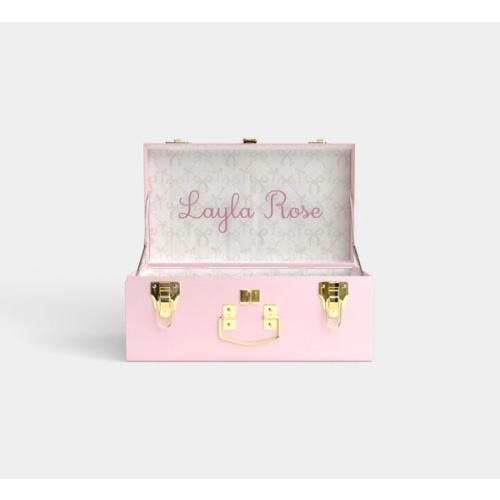Mini Classic Trunk - Pink - Briarcliff Bows / Embroidery