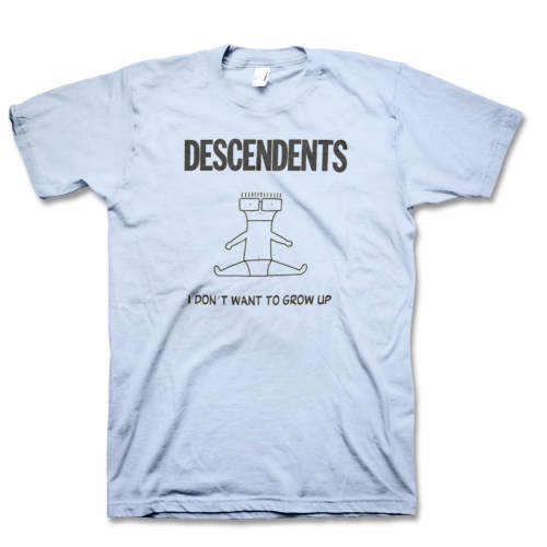 I Don't Want To Grow Up Toddler Tee (Blue) – Descendents Store