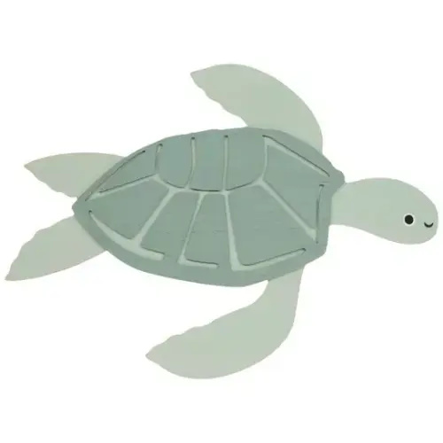 Green Sea Turtle Wood Wall Decor