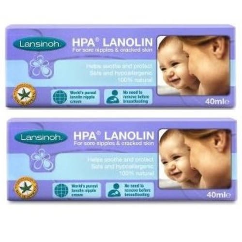 Lansinoh HPA Lanolin Cream for Breastfeeding Mothers - - 80 Grams