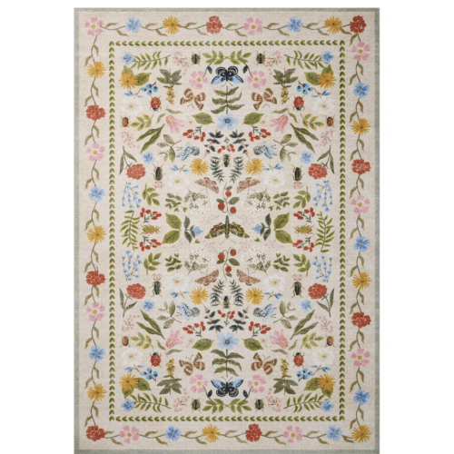 Rifle Paper Co. x Loloi Canopy Cream Area Rug