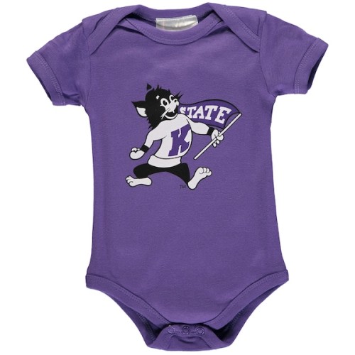 Kansas State Wildcats Infant Big Logo Bodysuit - Purple