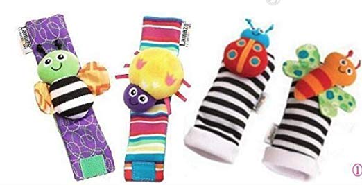 Wrist Rattles and Foot Finders