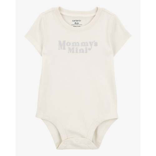 Baby "Mommy's Mini" Short-Sleeve Bodysuit - Cream - Carter's | Carter's