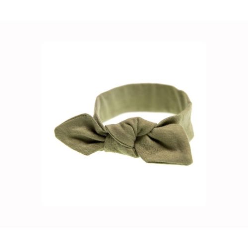 embe Newborn Bow Headband, One-Size, Moss Green