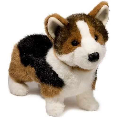Douglas Kirby Tri-Colored Corgi Dog Plush Stuffed Animal